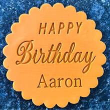 Ștampilă personalizată pentru biscuiți, Halloween și Crăciun, în relief, design 3D, pentru decorarea torturilor de bucătărie, instrumente de tăiere DIY, șablon pentru tort de zahăr, șablon de nuntă, lut moale, bomboane în relief, nume, tort, lucrat manual