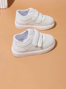 1 Paio Di Nuove Sneaker Bianche Casual Unisex Per Bambini Per Primavera/Autunno