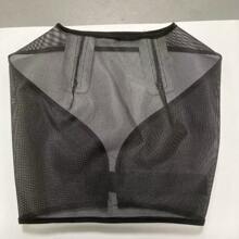 Mască de protecție UV pentru muște, mască pentru cai cu protecție UV pentru întreaga față, mască respirabilă cu plasă fină pentru muște, pentru cal