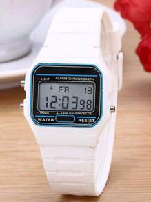 Men Watch Fashion LED Digital Watches Man Sports Military Wristwatches Vintage Silicone Wristband Electronic Clock