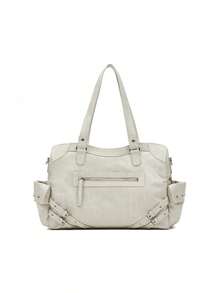 Men Tote Bags - Beige - View 1