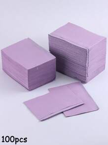 Disposable Pink Nail Art Table Mat 3 Lays Waterproof Clean Paper Foldable Multifunction Beauty Tattoo Dental Drapes Waterproof Tablecloth Cleaning Manicure Napkins Manicure Supplies