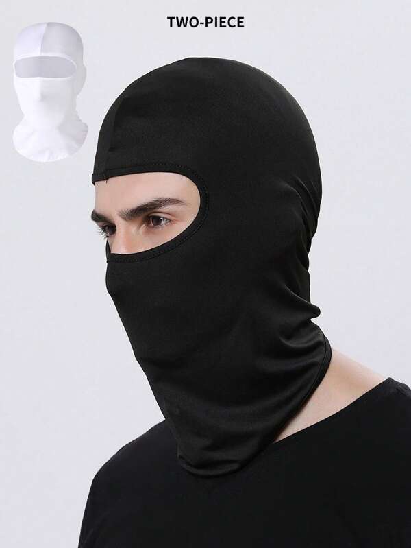 1pc Ski Mask For Men Balaclava Face Mask UV Protection Summer Face Mask Balaclava Full Face Mask Breathable Hood For Outdoor Use
