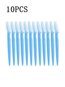 Stainless Steel Eyebrow Grooming Kit – Includes Razors, Covers, Long-Handled Scissors & Beauty Tools For Eyebrow Shaping, Exfoliating & Bikini Trimming