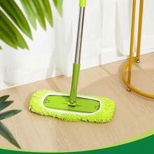 nuevoToulite - 2 almohadillas para orejas de repuesto reutilizables para fregona compatibles con la mayoría de barredoras XL de 17 x 5 pulgadas, suministros de limpieza de suelos de microfibra para cabeza - 2 - Ver 12