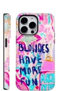 Funda para teléfono Apple, 1 unidad, diseño de letras, casa, silueta, estampado de grafiti, funda de gel suave y brillante, compatible con phone 11/12/13/14/15/16 (1 unidad) - Multicolor 9 - Ver 2