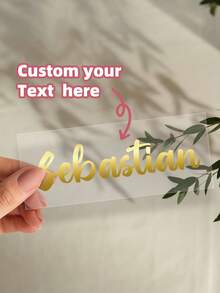 1-2 ملصق اسم شخصي مخصص، ملصق اسم، ملصقات ديكور مخصصة، ملصقات اسم، ملصقات تاريخ، هدايا DIY، للعودة إلى المدرسة، الزفاف، لوازم المدرسة، ملونة، مخصصة، فريدة، شخصية، هدايا مثالية، هدايا مثالية للأصدقاء والمنزل، للأعياد والتقويم الاحتفالي