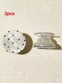 Túi khí điện thoại di động mới trong suốt bằng silicon Giá đỡ tình yêu có thể điều chỉnh dạng ống lồng nhẹ xoay 360 độ Giá đỡ điện thoại di động di động tương thích với iPhone, điện thoại Android, quà tặng sinh nhật, gia đình, bạn bè Giá đỡ điện thoại đẩy-kéo, phụ kiện điện thoại - Nhiều màu - Xem 10