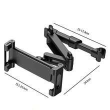 1pc Extendable Slouchy Phone/Tablet Car Headrest Mount Holder, Versatile Car Backseat Phone Tablet Bracket Cradle - Multicolor - View 11