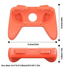 karbeen 2 Stücke JoyCon2 Controller Halter Hülle für NS2 Switch2 JoyCon-2 Gamepad Griff Halterung, NS2 Spielekonsole Zubehör