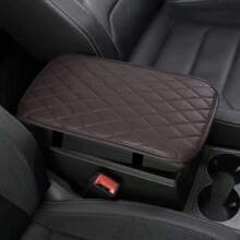 1 Housse de console centrale de voiture universelle toutes saisons améliorée, Accoudoir de voiture en PU, Accoudoir de voiture universel, Convient aux accessoires d'intérieur automobiles des voitures, des véhicules de loisirs et de la plupart des véhicules