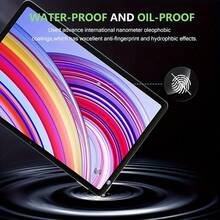 Redmi Pad Pro 12.1 英寸屏幕保护膜，9H 硬度钢化玻璃，晶莹剔透，防指纹和眩光，防刮擦 - Reayou [2 件套] 屏幕保护必需品，适用于日常防护、办公室、家庭垫屏幕保护膜配件防水防震防摔防摔全覆盖 - 無色 - 查看 5