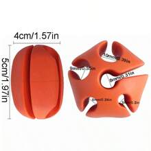 6 件套硅胶鱼竿支架套装，配有多功能绑带、硅胶鱼竿架、轻型鱼竿收纳盒、5 槽鱼竿收纳配件、通用混色包