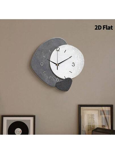 1pc Nordic Creative Simplicity Wand Clock, Super Silent Quartz Movement, No Ticking, ating Clocks In Living Rooms,Bedroom Room, Offices, Restaurant, Cafes, Perfect ative Friends Family Home Room view 9