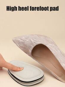 Suricat وسادة أمامية للحذاء - نعل داخلي مضاد للانزلاق - إدراجات مريحة لأحذية الكعب العالي - مخفض حجم الحذاء - إدراج لتخفيف آلام الكاحل - نعل وسط وسادي - يناسب أحذية النساء - مقاس يناسب الجميع - مثالي لأحذية الكعب العالي - يخفف آلام القدم - وسائد داخلية