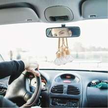 3pcs/6pcs 8ml Car Air Freshener Hanging Bottles, Empty Glass Fragrance Diffuser Bottles, Refillable Air Freshener Pendant Bottles, Suitable For Car Air Freshener, Aromatherapy, DIY Fragrance Container, High-Quality Air Fragrance Holder, Can Be Placed Anywhere Needing Relaxing Scent, Excellent Tool For Aromatherapy, Can Hold Fragrance, Essential Oils, Herbs, Spices Or Air Freshener, Car Decor, Gift For Family, Friends, Boss