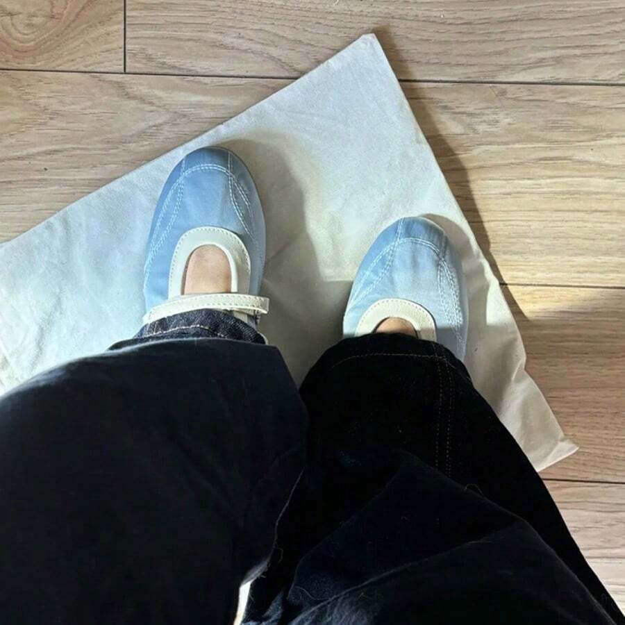 Sheepskin Version ~ Comfortable Genuine Leather Flat Sole Ballet Shoes, Simple Round Toe Single Shoes, Versatile Mary Jane Shoes With A New Temperament