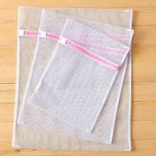 3/6pcs Pink Laundry Bags - Fine Mesh, Durable Washing Machine Organizer Bags, Garment Care Bags, Suitable For Delicate Clothes, Bras, Socks And Underwear, Suitable For Travel Laundry Bags - Multicolor - View 8