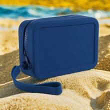 1个硅胶手持化妆包，防水大容量收纳袋，柔软硅胶化妆包，户外便携沙滩包，多功能洗漱包，零钱包卡包，适合旅行收纳日常用品，圣诞礼物，旅行必备，女士旅行礼物，手拿包/小手提包，化妆品收纳包，化妆刷收纳袋，迷你收纳包，大容量收纳包，女士礼物，圣诞礼物，女士礼物创意，化妆包，旅行必备 - 彩色 - 查看 13