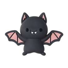 40/10pcs Halloween New Silicone Beads, 3D Stereoscopic With Bat, Ghost, Pumpkin Head And Grim Reaper Patterns - Suitable For DIY Crafts, Jewelry Making, Keychains And Punk Gifts, Halloween Accessories | Gothic Bead Design | Flexible Bead Material