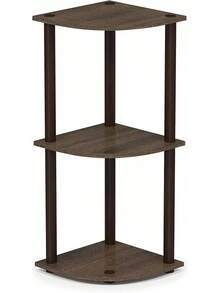 Crockery Cabinet & Kitchen Storage, Storage Racks - Marrón (Walnut/Brown) - View 11