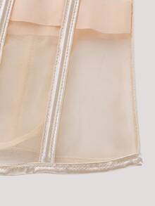 Gaine amincissante polyvalente transparente couleur chair pour femmes, gaine taille