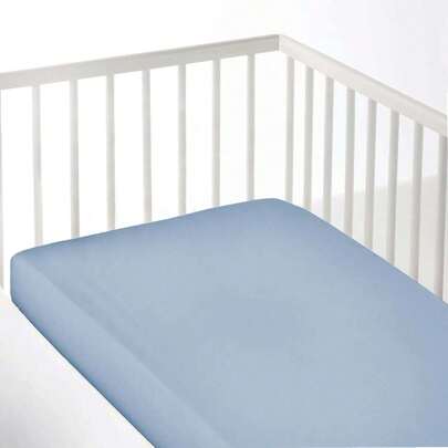  NATURALS - Lençol Ajustável Berço Liso - ✅ Entrega 2-5 dias ✅ - 100% Algodão - Extra Suave - 60x120/70x140 cm - Fabricado em Espanha