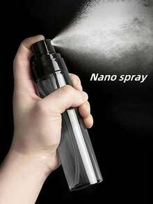 便携喷雾水乳分装瓶旅行分装瓶乳液酒精超细雾面部补水小喷瓶喷瓶空瓶雾化效果好 - 黑色 - 查看 2