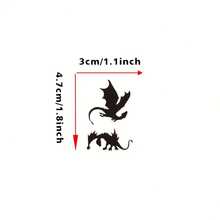 2 Pieces Dragon-Shaped Hidden Easter Egg Stickers, Windshield Car Stickers, Fun Car Stickers, Truck Invisible Vinyl Stickers, Mobile Phone Stickers, Gifts For Boys And Girls - one-size - View 3