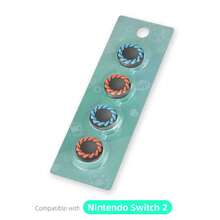 DATA FROG 适用于 Switch Joy Con 2 配件适用于 Switch 2 控制器摇杆盖操纵杆适用于 SteamDeck Thumbskin - 款式 - 查看 12