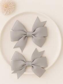 Kids Hair Accessories - Grey - View 1