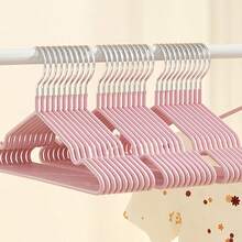 20pcs/10pcs Baby Clothes Storage Rack, Children's Garment Drying Rack, Durable Non-Slip Clothing Hanger, Home Storage Organization For Bathroom, Bedroom, Closet, Wardrobe, Home, Dorm - Children's Non-slip Hanger - View 16