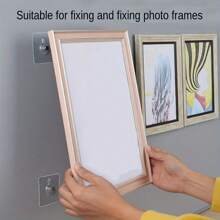 10/20/30pcs Plastic Self-Adhesive Wall Hooks - Heavy-Duty 5.9kg Max - No Drill Picture Hangers For Home & Office Decor, Easy Install, Durable Plastic, Transparent Design, Wallmounted, Home Decor Hooks|Transparent Design|Heavyduty Hangers, Hooks For Hangin