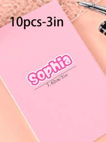 100/50/20/10/1 Pc Customized Name Personalized Stickers - Cartoon Font - Colorful And Variegated Personalized Laptop Stickers, Water Bottle Name Stickers - Suitable For Holiday Gifts, Daily Decorations, Notebook Stickers, Candy Baking Packaging Bag Decorations, School Supplies, Back To School, Multi-Functional, Ornamental, Reusable, Modern, Colorful, Cute, Vintage, Cartoon, Kawaii, Custom, Personalized, Unique, Customized, Workers, Clients, Students, For Business/Work/ Office, For School, Desert Fall Cozy