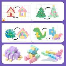 适合儿童的大型磁性立方体，是学龄前儿童的理想感官礼物，非常适合建筑和教育，适合圣诞节和万圣节，有多种颜色可供选择。 - 彩色 - 查看 7