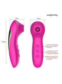 Vibrador con dilatador para mujeres - Estimulador vibratorio para el punto G y el clítoris, producto sexual para la masturbación