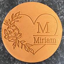 Ștampilă personalizată pentru biscuiți, Halloween și Crăciun, în relief, design 3D, pentru decorarea torturilor de bucătărie, instrumente de tăiere DIY, șablon pentru tort de zahăr, șablon de nuntă, lut moale, bomboane în relief, nume, tort, lucrat manual