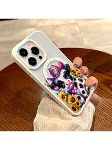Cute Highland Cow Pattern Premium Magnetic Phone Case For Compatible With IPhone 16/15/14/13/12/11/ProMax/Pro/Plus/XSMax/XS/X,For Compatible With Samsung Galaxy S22/S23/S24/S25/Plus/FE/Ultra,Fashion Female Summer Unique Y2k Cases Transparent Shockproof Anti-Drop Protective Ultra-Thin Design Acrylic+Tpu Hard Back Non-Yellowing Clear Protection Cover Men Stylish Casing Girl Women Ultimate Fundas Para Protectores De Celulares Accessories Friend Gift Aesthetic Protector Forro De Teléfono - Multicolor - View 178