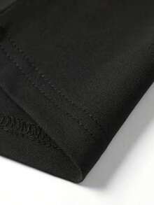 The Big Family Is Just Like The One I Got Print T-Shirt, 100% Breathable 180g Short-Sleeved Top, Machine Washable Casual Style, Suitable For All Seasons, Humorous And Youthful Shirt, A Fashionable T-Shirt For Boys And Girls