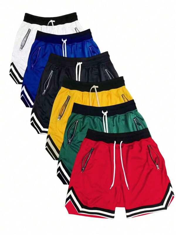 Men's Shorts, Casual, Sweat Shorts, Men's Sweatshirt, Zipper Pocket, Men's Fitness Apparel, Sweat Shorts Baseball, Workout, Running, Training, Fitness, Sports, Outdoor, Father's Day Gift