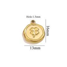 5 Stücke Edelstahl Mode einfache Stern Mond Herz geformter Bienen Anhänger DIY Halskette Armband Schmuckherstellung Zubehör