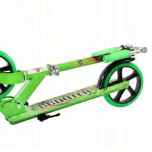 Large Green Foldable Scooter With Brake SUNLIGHT NEON Up To 100 Kg - Green - View 3