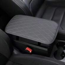 1 Housse de console centrale de voiture universelle toutes saisons améliorée, Accoudoir de voiture en PU, Accoudoir de voiture universel, Convient aux accessoires d'intérieur automobiles des voitures, des véhicules de loisirs et de la plupart des véhicules