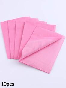 10/100片装防水美甲贴纸，三层可折叠一次性美甲练习垫，美甲沙龙专用（多种颜色可选） - 彩色 - 查看 25