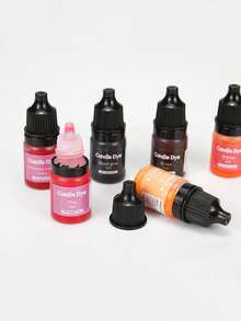 36色蜡烛染料，5毫升/瓶，环氧树脂颜料，DIY工艺品制作材料，软性液体硅胶颜料