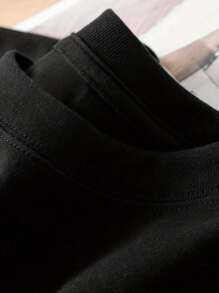 His And Hers Matching Anniversary Cruise T-Shirts - Vibrant Colorful Ship Graphic With Tropical Flowers And Fireworks - Short Sleeve Crew Neck Couples Tees - Machine Washable