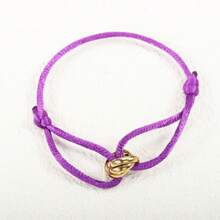 1 Pieza Brazalete de acero inoxidable ajustable hecho a mano con 3 círculos huecos, joya minimalista unisex como regalo para parejas