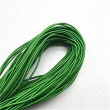5yards/Lot 1.5mm Strong Round Elastic Ribbon Sewing Elastic Band Fiat Rubber Band For Waist Band Stretch Rope DIY Mask Lanyard