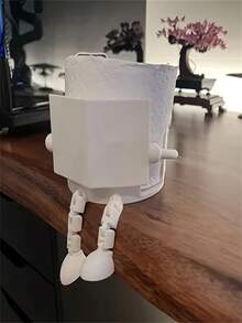 有趣的卫生纸架 - 实用且艺术性的可移动接头设计，适用于办公室、圣诞节、节日必备品、浴室配件、卧室配件、家庭浴室或任何卫生间的纸巾盒架以及蝴蝶结卧室装饰 - 彩色 - 查看 7