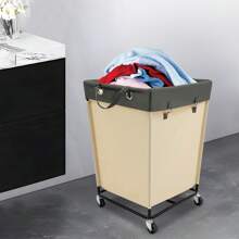 Rolling Laundry Cart Laundry Basket With Wheels Laundry Storage Basket